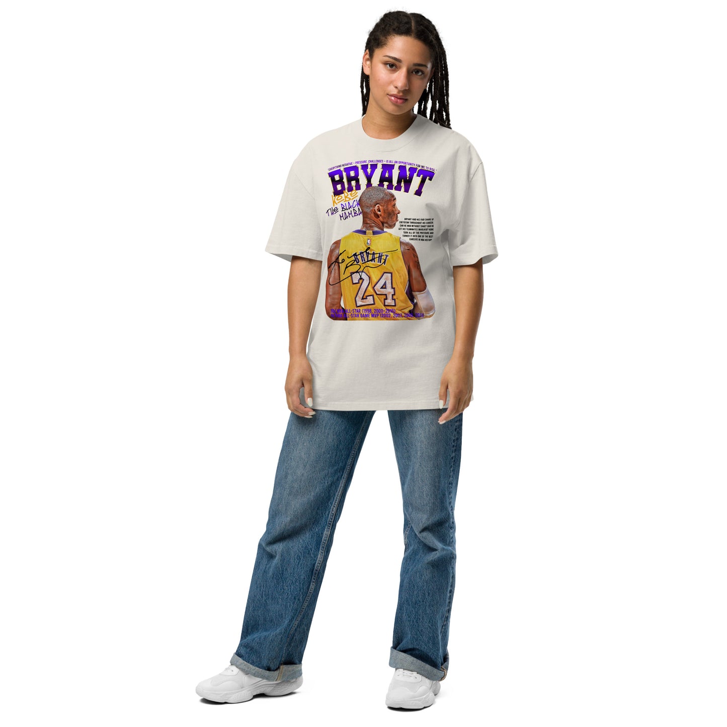 Bryant Oversized faded t-shirt
